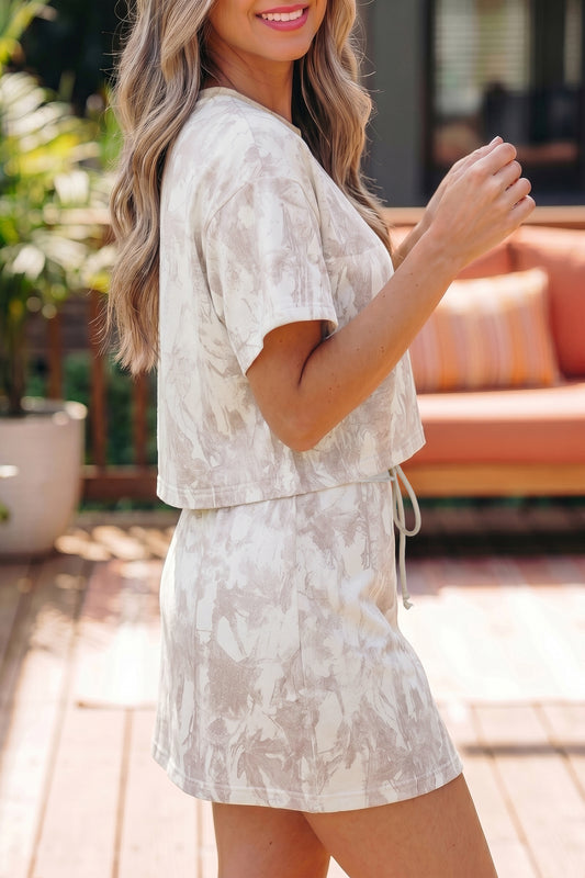 woodland cutie shirt and skirt set