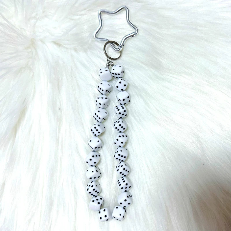 maximalist wristlet keychain