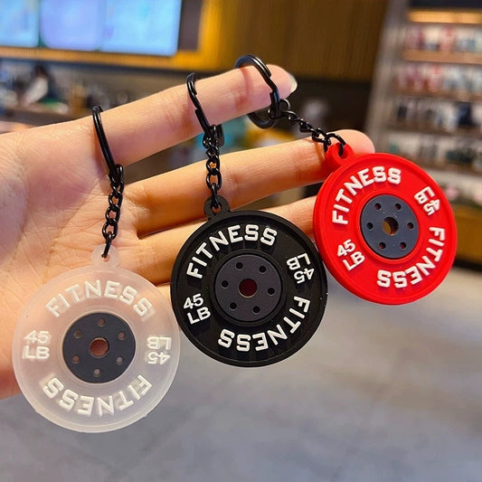 gym rat keychains