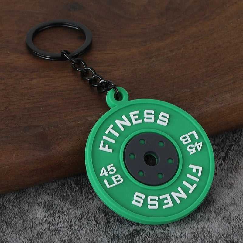 gym rat keychains