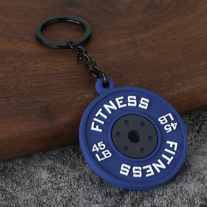 gym rat keychains