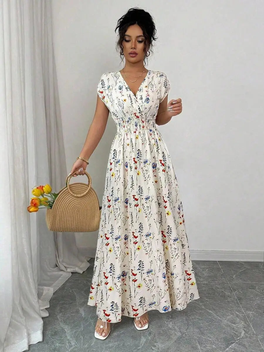 wildflower maxi dress