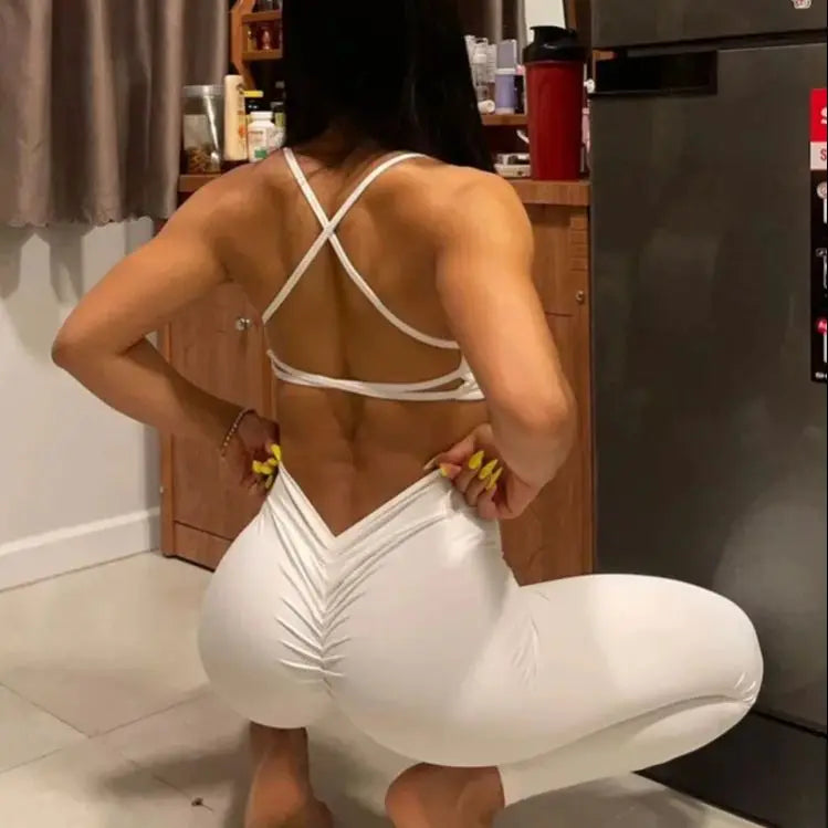 double cross sports bra