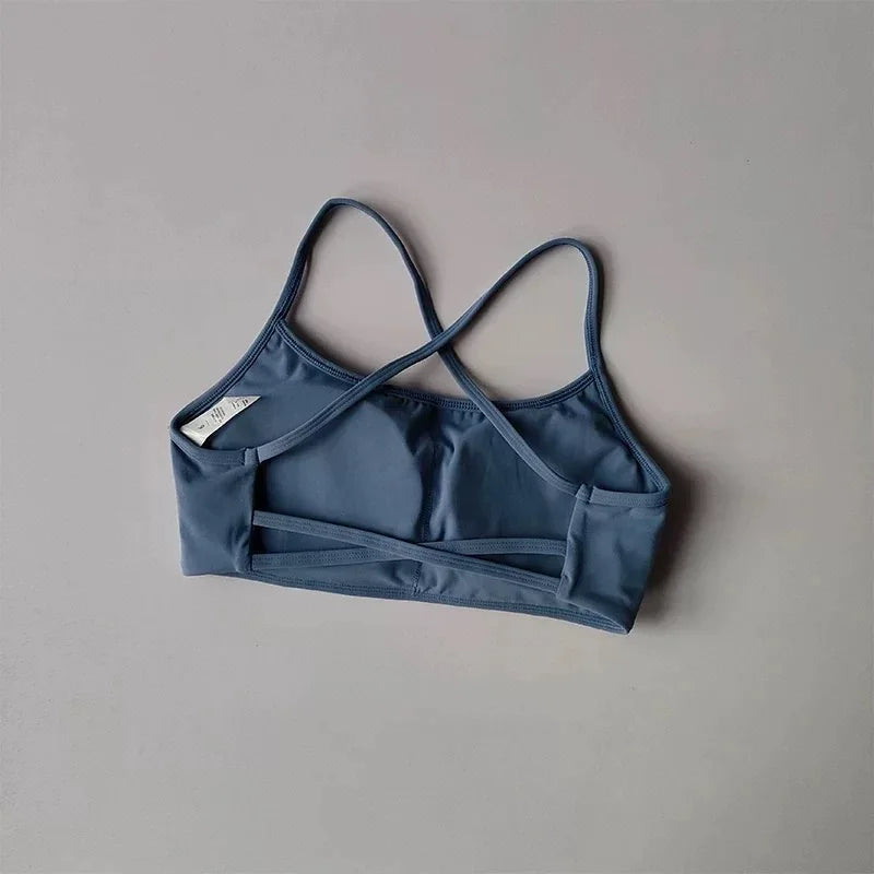 double cross sports bra