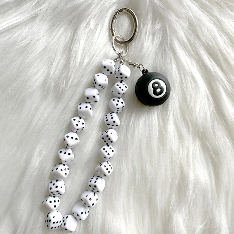 maximalist wristlet keychain