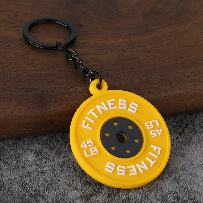 gym rat keychains