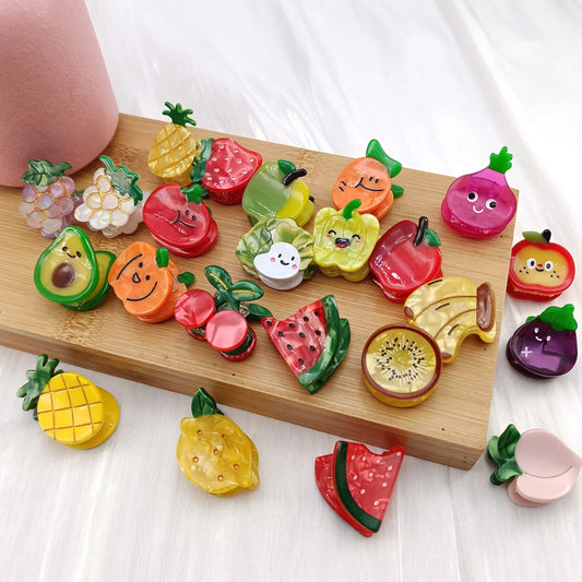 fruit & vegetable basket claw clip collection