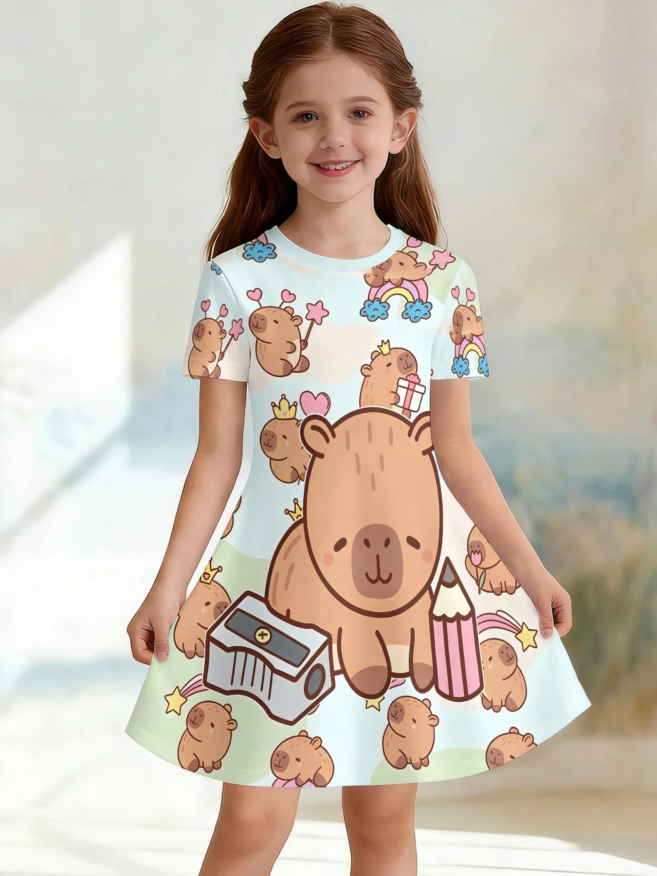 capybara crazy dress