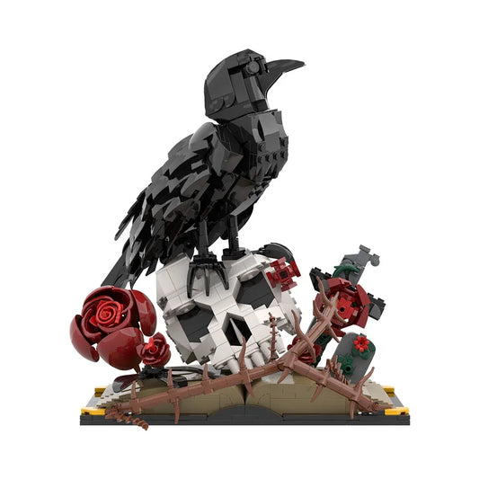 skull and raven building kit