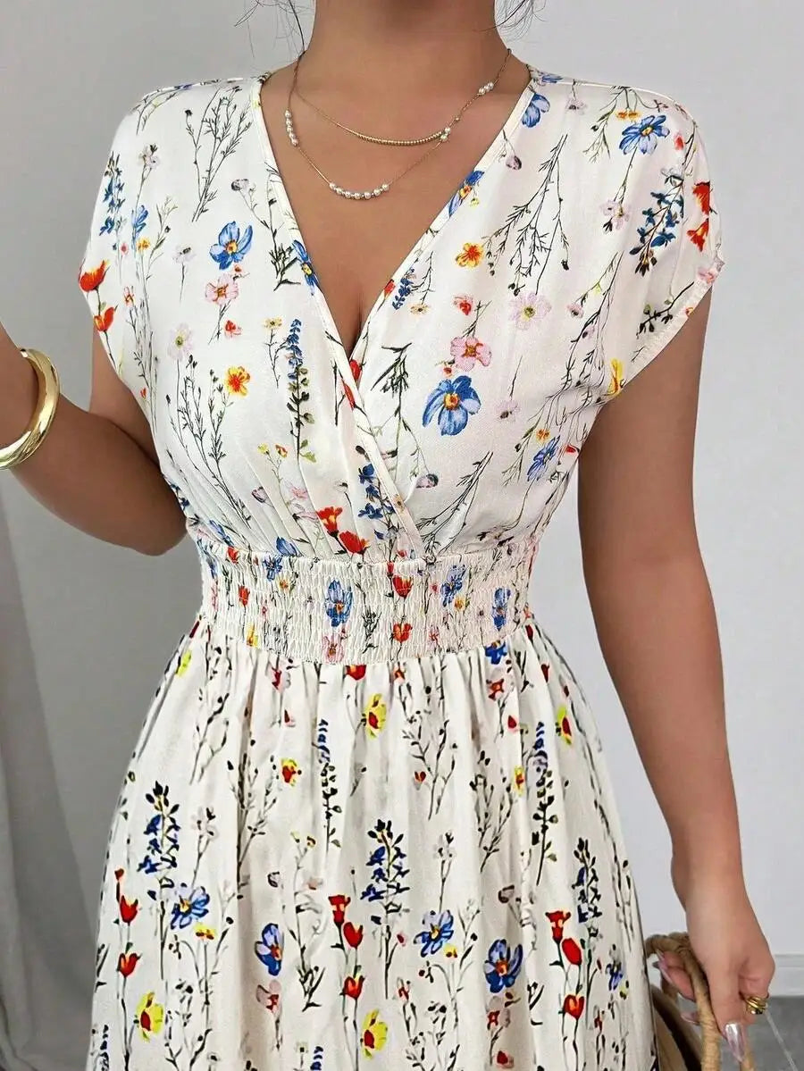 wildflower maxi dress