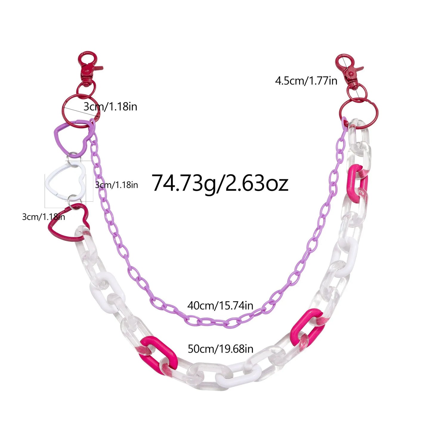 chain gang keychain set