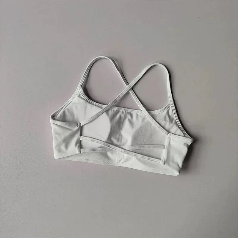 double cross sports bra