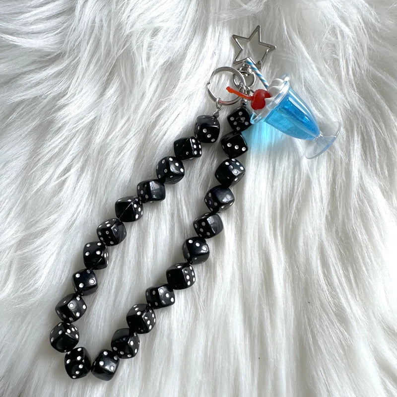 maximalist wristlet keychain
