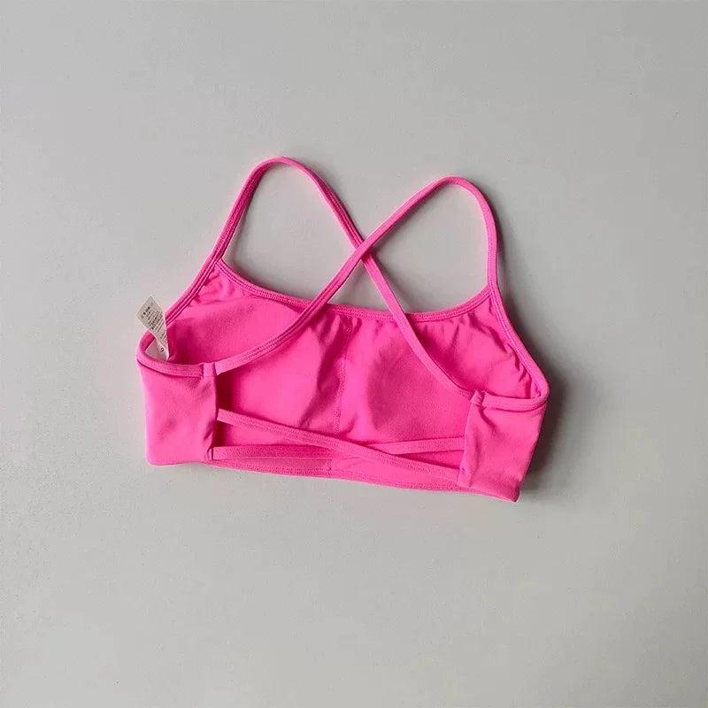 double cross sports bra