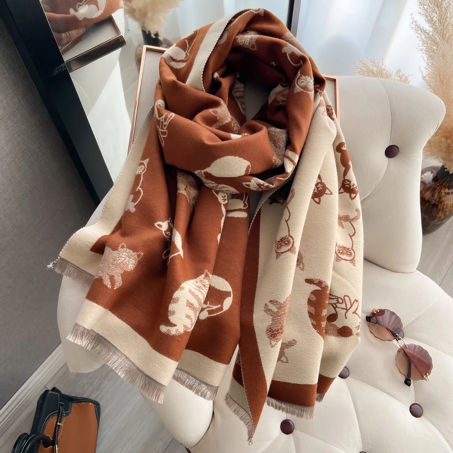 cat nap scarf