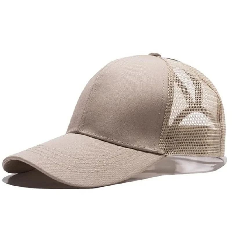 peek a boo ponytail baseball hat