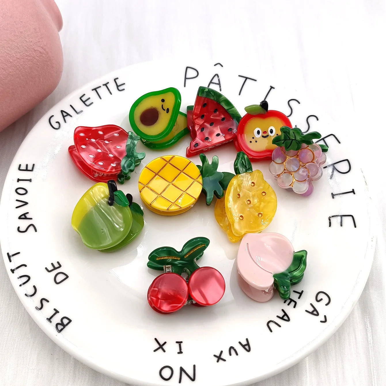 fruit & vegetable basket claw clip collection
