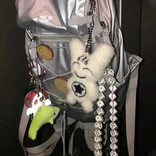 maximalist wristlet keychain