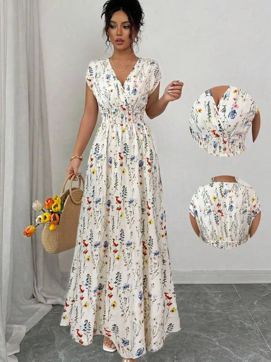 wildflower maxi dress