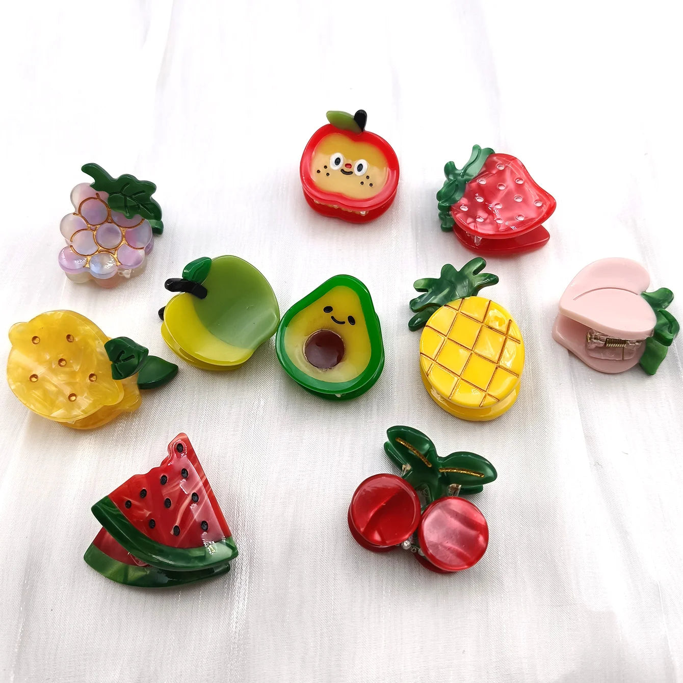 fruit & vegetable basket claw clip collection