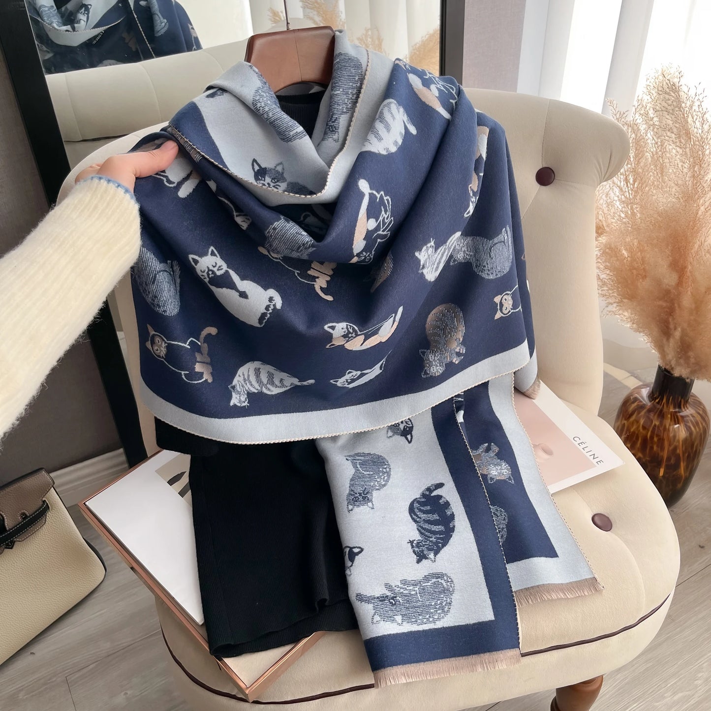 cat nap scarf