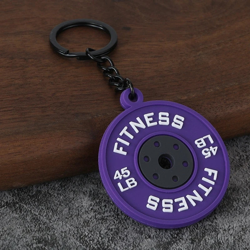 gym rat keychains