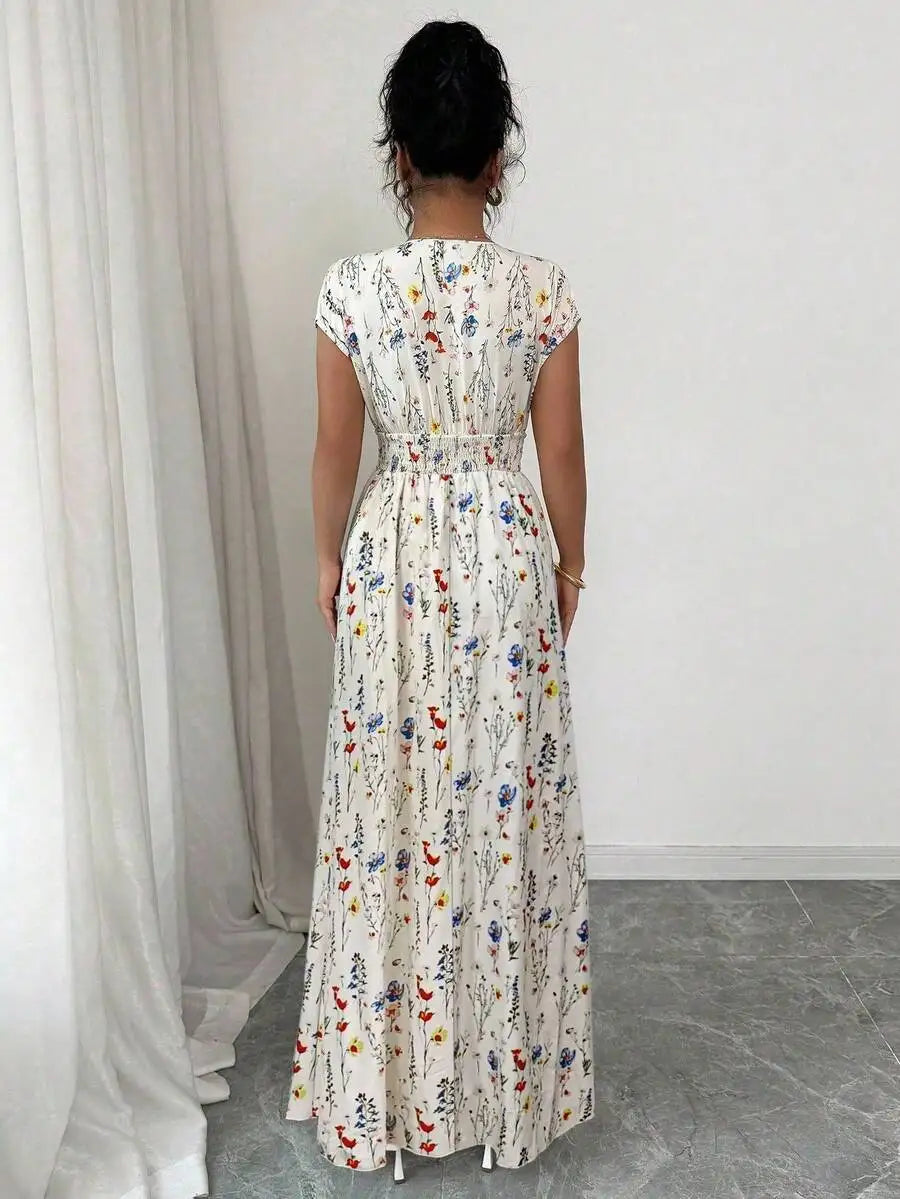 wildflower maxi dress
