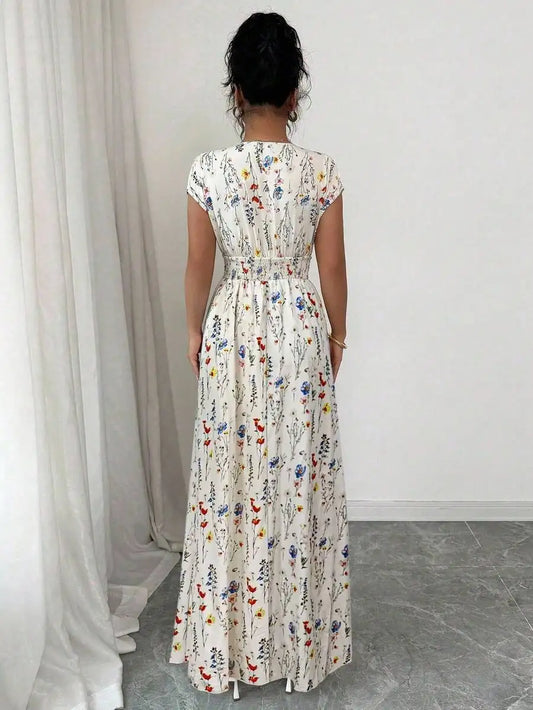wildflower maxi dress