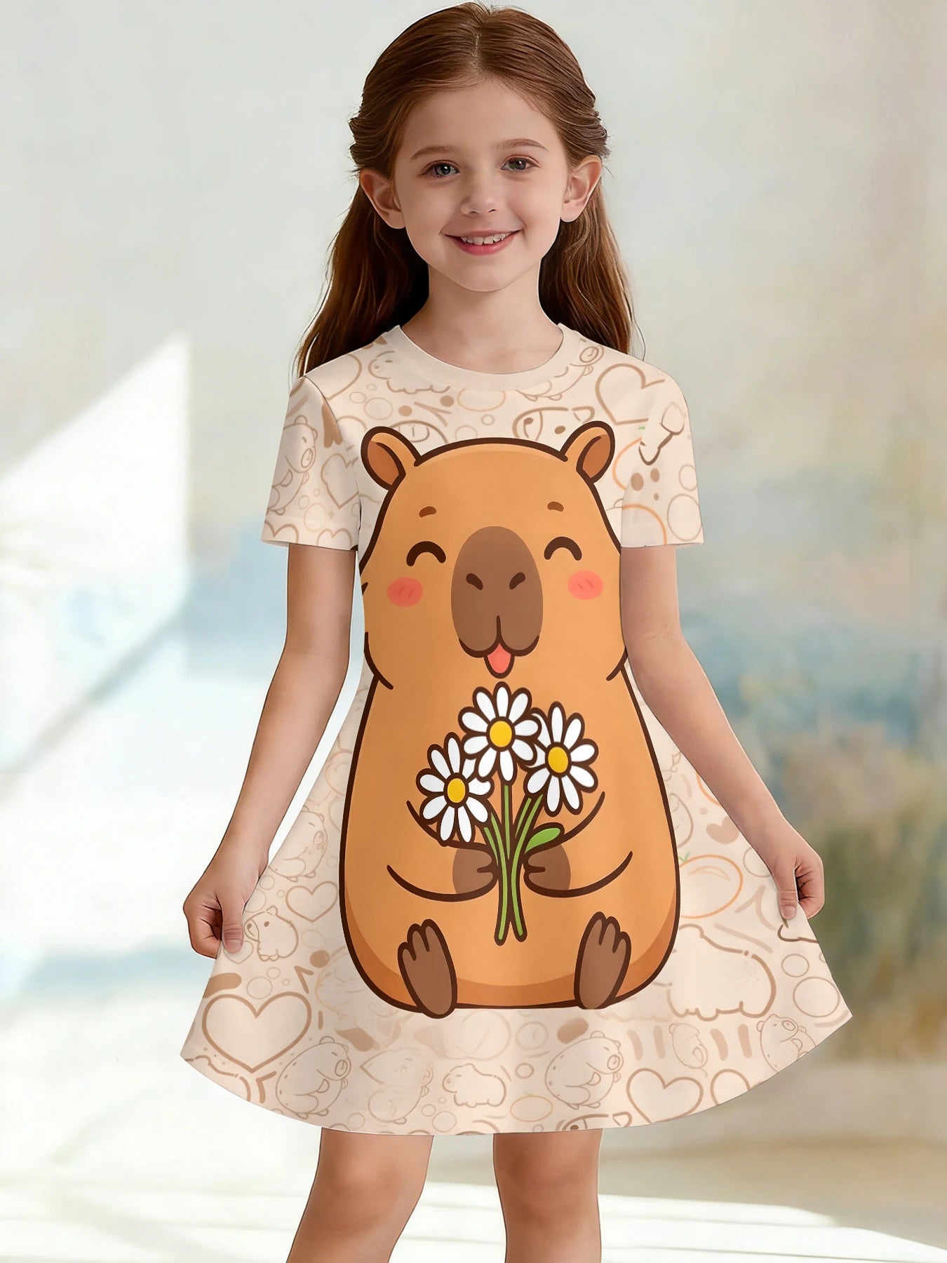 capybara crazy dress