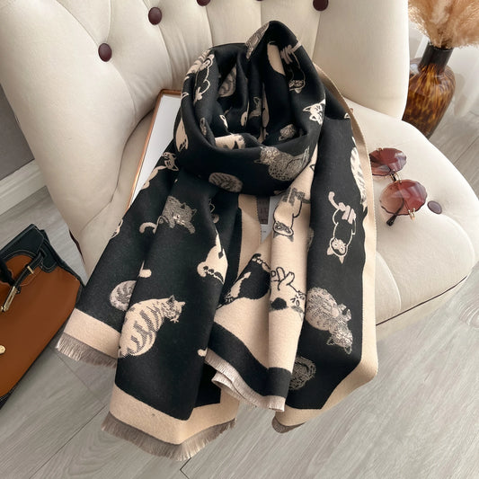 cat nap scarf