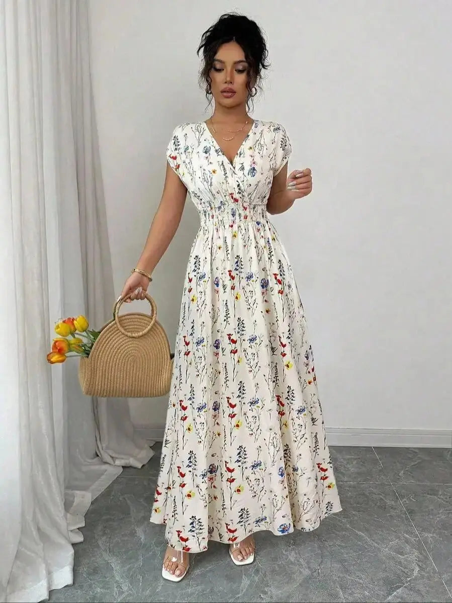 wildflower maxi dress