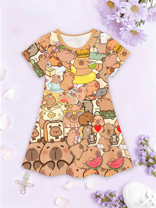 capybara crazy dress