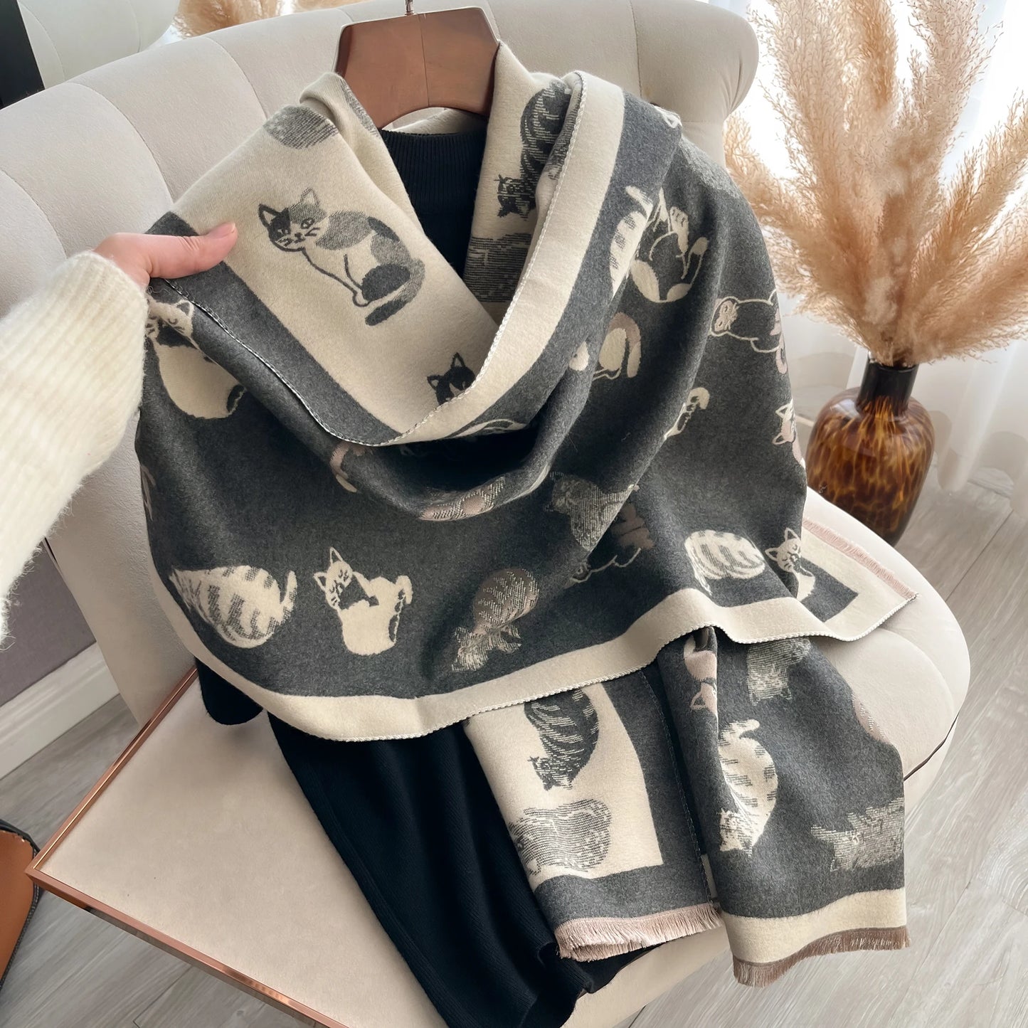 cat nap scarf