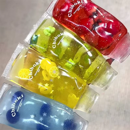 bright bottle of squishy