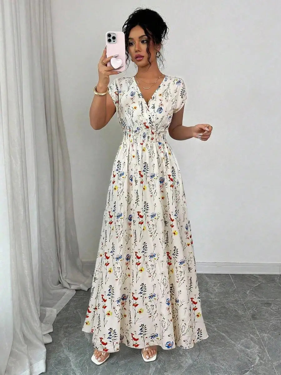 wildflower maxi dress