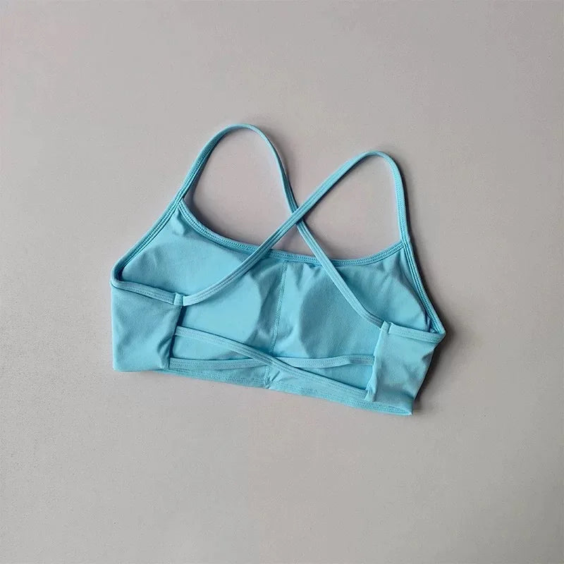 double cross sports bra