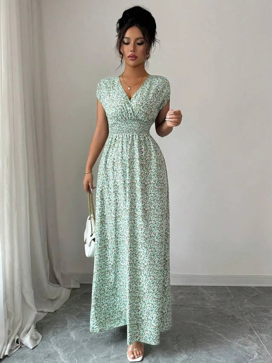 wildflower maxi dress