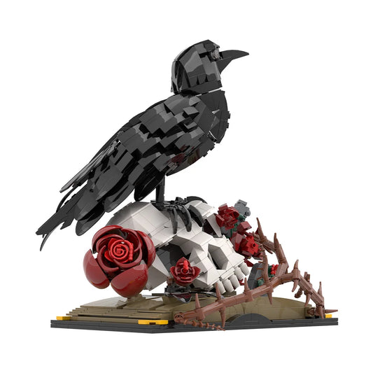 skull and raven building kit