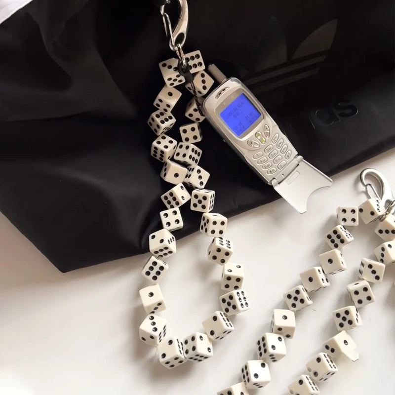 maximalist wristlet keychain