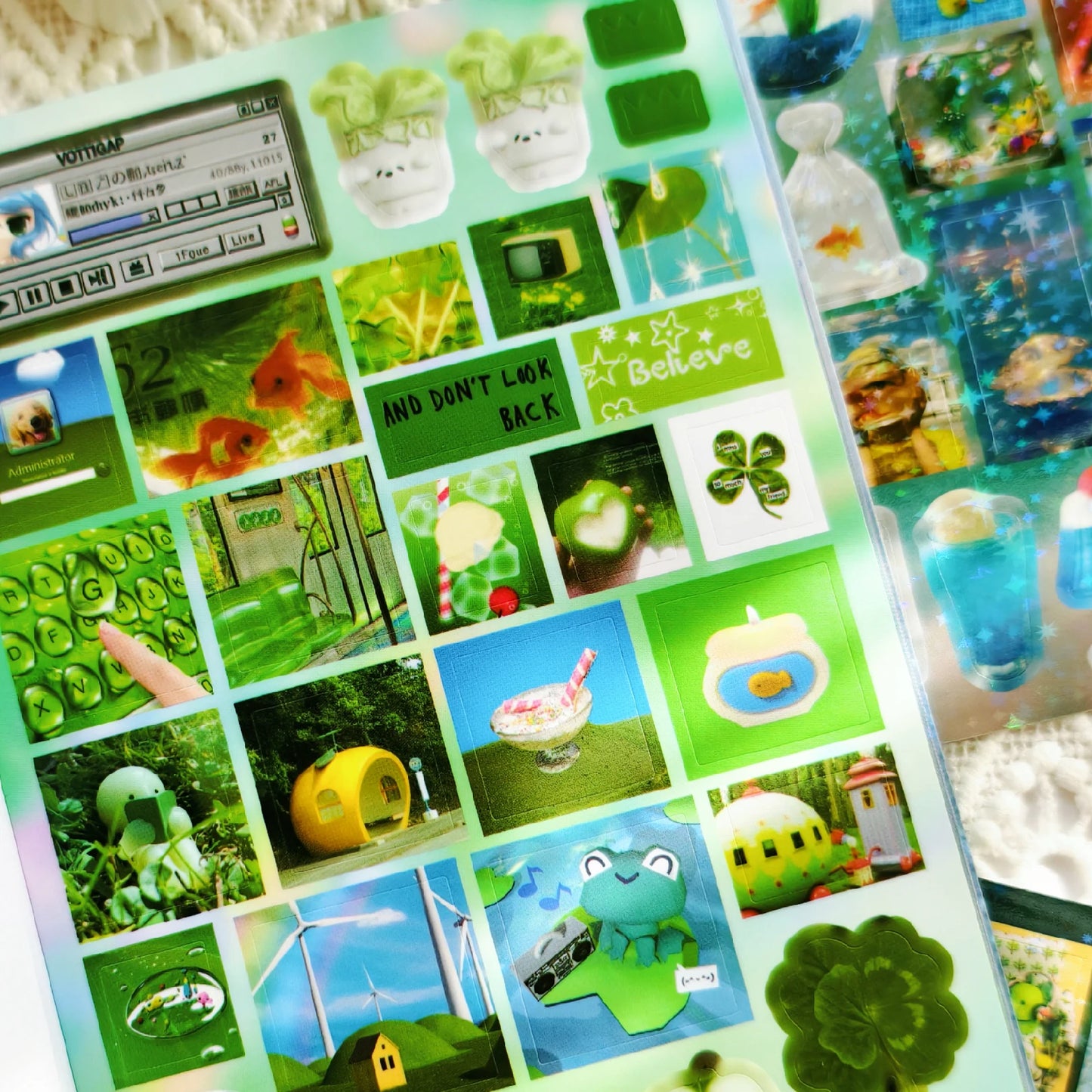 dream core sticker pack