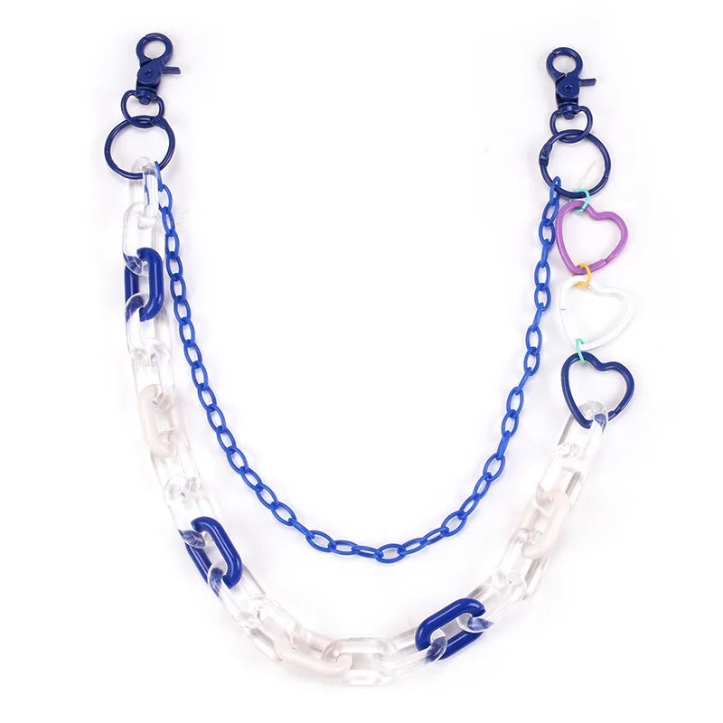 Y2K slay heart chain