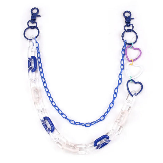 Y2K slay heart chain