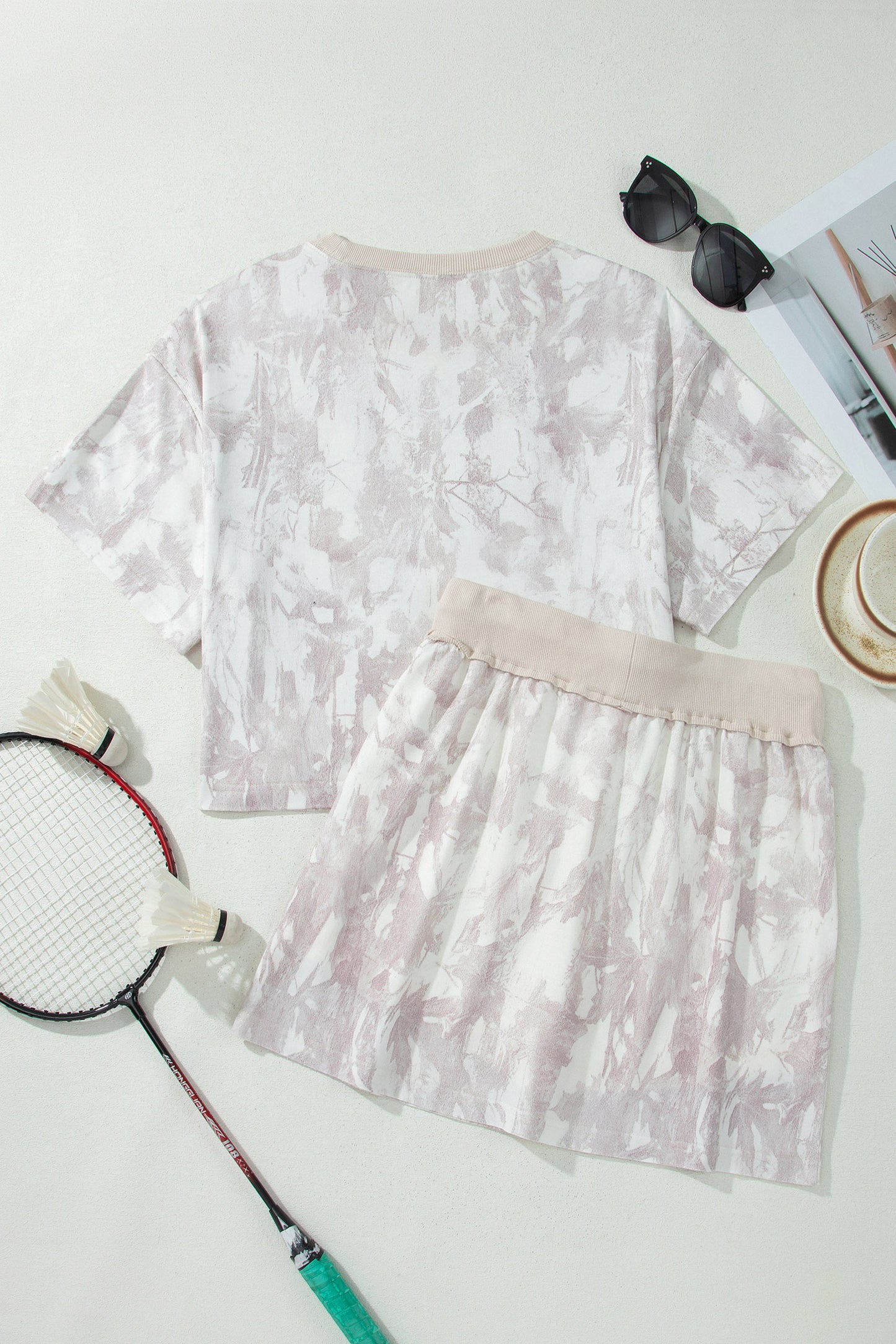 woodland cutie shirt and skirt set